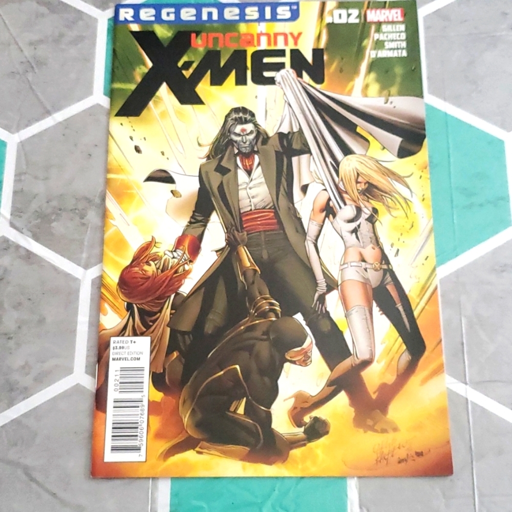 Marvel Comics Regenesis Uncanny X-Men 2011 #2 Comic Book Ungraded #Z1
